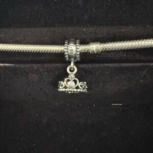 Retired Authentic Pandora My Princess Tiara Dangle Charm